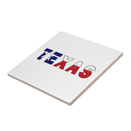 Texas-Flagge Fliese (Seite)