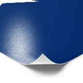 Texas-Flagge Fotodruck (Ecke)