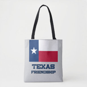 Texas-Flagge Freundschaft Süß Lone Star Schulterta Tasche