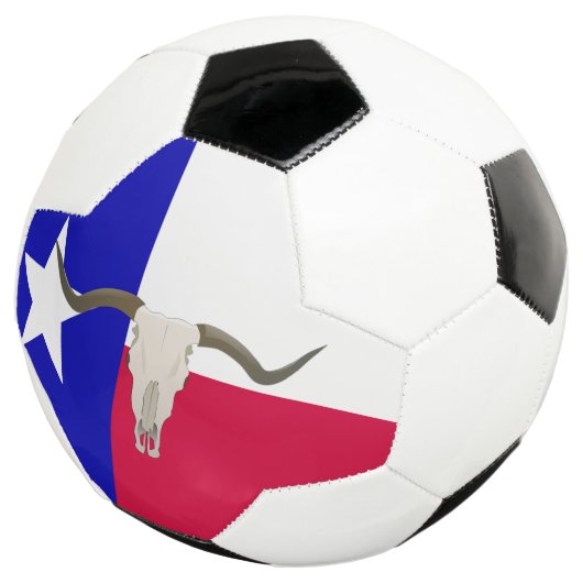 Texas-Flagge Fußball (Dreiviertel)