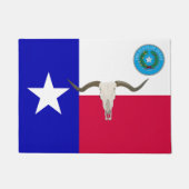 Texas-Flagge Fußmatte (Vorderseite)