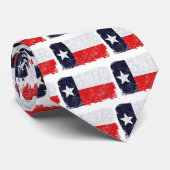 TEXAS-FLAGGE GEALTERT KRAWATTE (Gerollt)