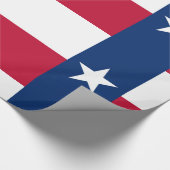 Texas-Flagge Geschenkpapier (Ecke)