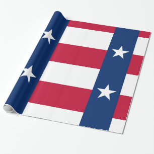 Texas-Flagge Geschenkpapier