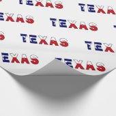 Texas-Flagge Geschenkpapier (Ecke)