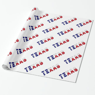 Texas-Flagge Geschenkpapier