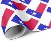 Texas-Flagge Geschenkpapier (Rolleneckpunkt)