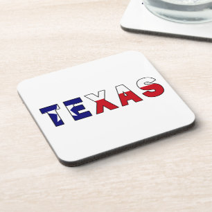 Texas-Flagge Getränkeuntersetzer
