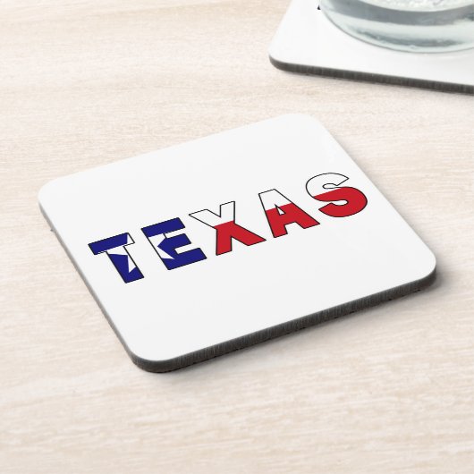 Texas-Flagge Getränkeuntersetzer (Linke Seite)