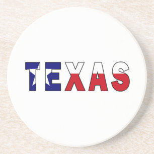 Texas-Flagge Getränkeuntersetzer