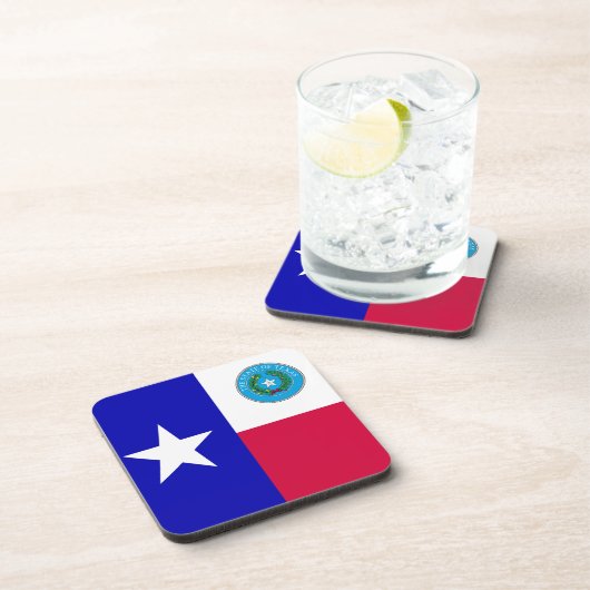 Texas-Flagge Getränkeuntersetzer (Rechte Seite)