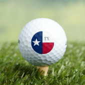 Texas-Flagge Golf-Ball-Set-Geschenkpackung für ihn Golfball (Insitu T-Shirt)