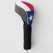 Texas-Flagge Golf Headcover (angewinkelt)