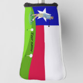 Texas-Flagge Golf Headcover (Rotieren 90)
