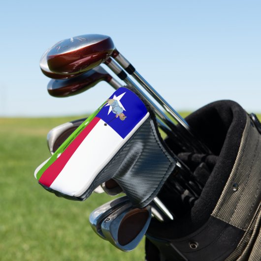Texas-Flagge Golf Headcover (In Situ)