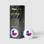Texas-Flagge Golfball (Verpackungen)