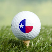Texas-Flagge Golfball (Insitu T-Shirt)