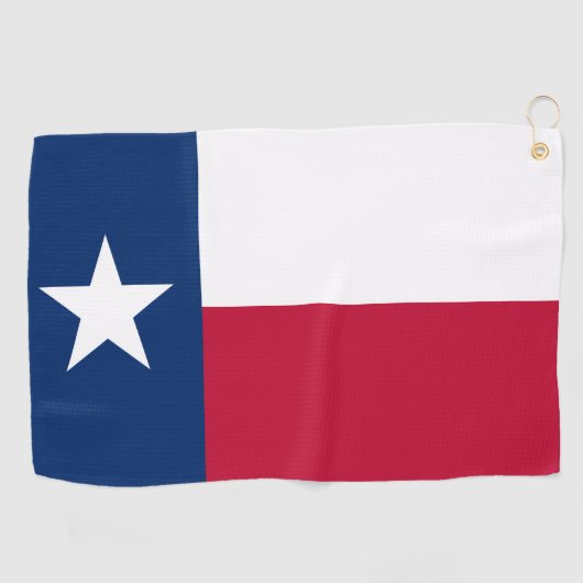 Texas-Flagge Golfhandtuch (Horizontal)