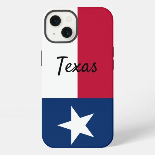 Texas-Flagge-Handyhülle iPhone Hülle (Rückseite)