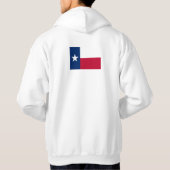 Texas-Flagge Hoodie (Rückseite)