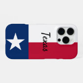 Texas-Flagge iPhone 160Pro Gehäuse-Abdeckung Hülle (Rückseite (Horizontal))
