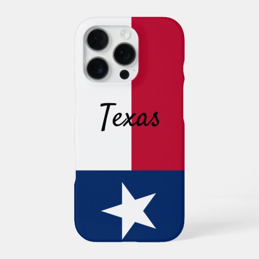 Texas-Flagge iPhone 160Pro Gehäuse-Abdeckung Hülle (Rückseite)