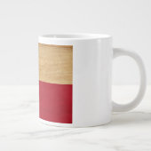 Texas-Flagge Jumbo-Tasse (Rechts)