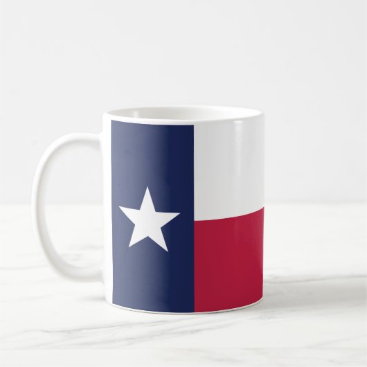 Texas-Flagge Kaffeetasse (Links)