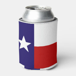 Texas-Flagge kann kühler Dosenkühler