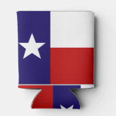 Texas-Flagge kann kühler Dosenkühler (Rückseite)