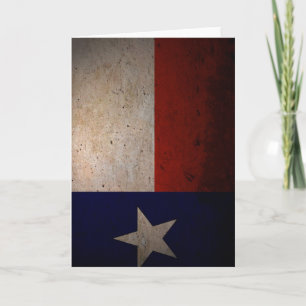 Texas-Flagge Karte