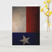 Texas-Flagge Karte (Gelbe Blume)