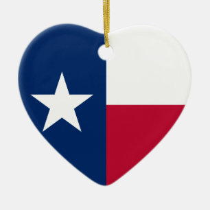 Texas-Flagge Keramikornament