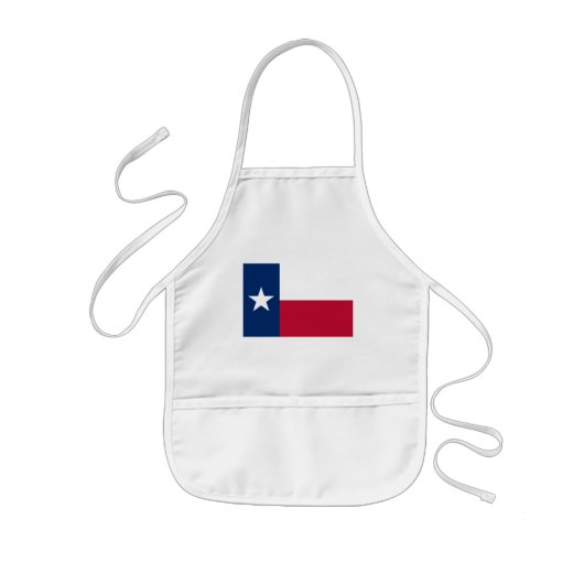 Texas-Flagge Kinderschürze (Vorne)