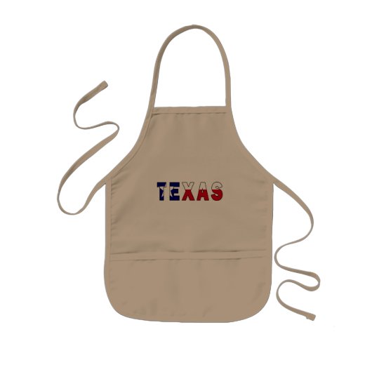 Texas-Flagge Kinderschürze (Vorne)