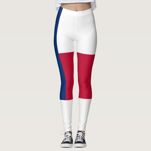 Texas-Flagge Leggings (Vorderseite)
