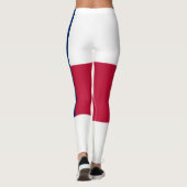Texas-Flagge Leggings (Rückseite)
