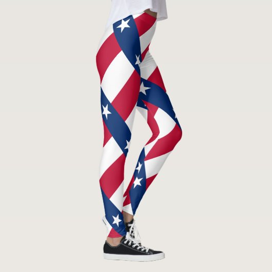 Texas-Flagge Leggings (Rechts)