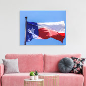 Texas-Flagge Leinwanddruck (Insitu (Wohnzimmer))