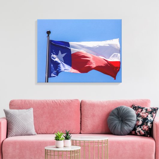Texas-Flagge Leinwanddruck (Insitu (Wohnzimmer))