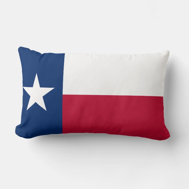 Texas-Flagge Lendenkissen (Vorderseite)