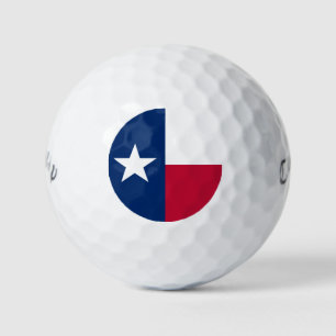Texas-Flagge: Longhorns, der texanische Stern Lone Golfball