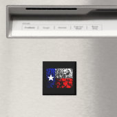 Texas-Flagge Magnet (In Situ (Geschirrspüler))