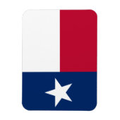 Texas-Flagge Magnet (Vertikal)