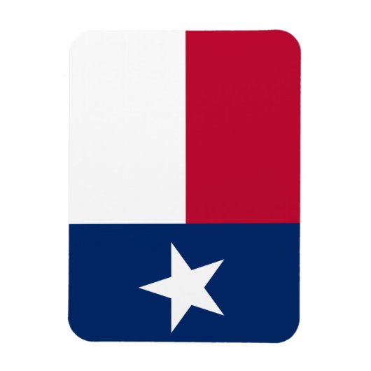 Texas-Flagge Magnet (Vertikal)