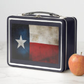 Texas-Flagge Metall Brotdose (Beispiel)