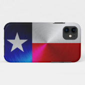 Texas-Flagge; Metallblick iPhone 5 Fall Case-Mate iPhone Hülle (Rückseite (Horizontal))