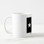 Texas-Flagge mit deutscher Flagge färbt Tasse (Links)