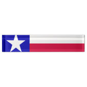 Texas-Flagge Namensplakette (Vorderseite)