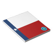 Texas-Flagge Notizblock (angewinkelt)